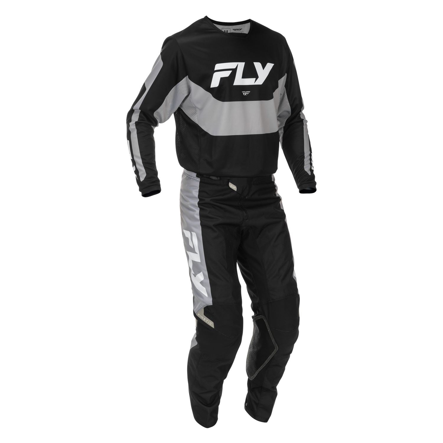 Fly Racing 2026 Motocross Combo Kit Kinetic Black Grey